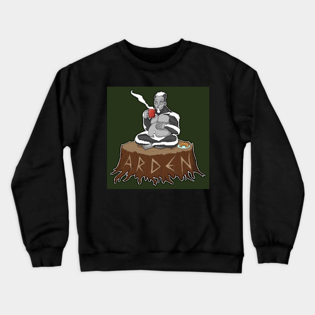 The Skunk Ape's Day Crewneck Sweatshirt by Arden Podcast